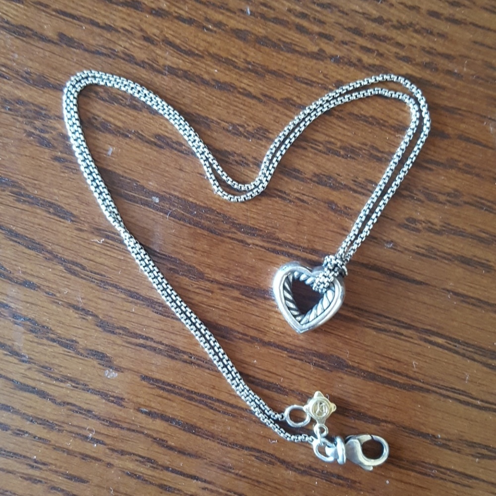David Yurman Heart Necklace